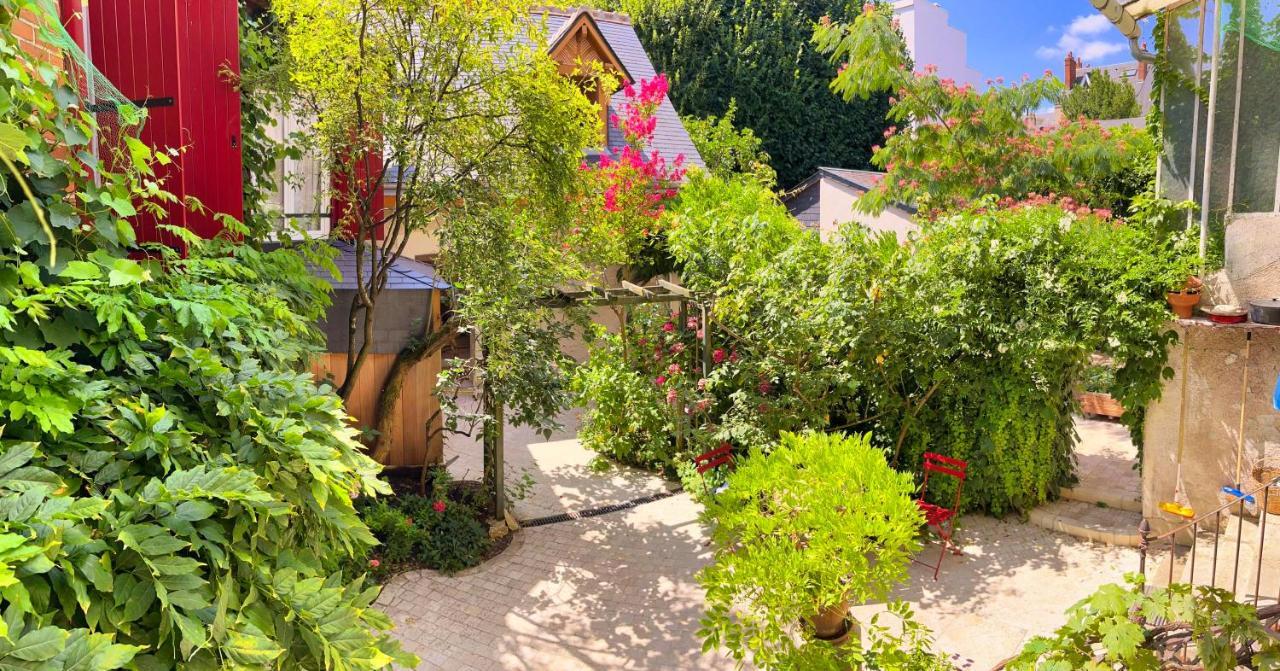 Hotel Le Jardin Du Vendome Tours Esterno foto